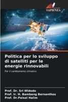 Politica Per Lo Sviluppo Di Satelliti Per Le Energie Rinnovabili