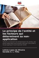 Le Principe De L'entité Et Les Facteurs Qui Déterminent Sa Non-Application