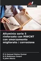 Alluminio Serie 5 Rinforzato Con MWCNT Con Smorzamento Migliorato / Corrosione