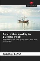Raw Water Quality in Burkina Faso