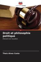 Droit Et Philosophie Politique