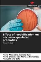 Effect of Lyophilization on Microencapsulated Probiotics