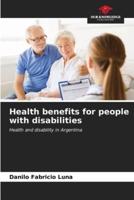 Health Benefits for People With Disabilities
