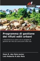 Programma Di Gestione Dei Rifiuti Edili Urbani