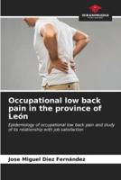 Occupational Low Back Pain in the Province of León