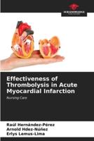 Effectiveness of Thrombolysis in Acute Myocardial Infarction