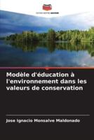 Modèle D'éducation À L'environnement Dans Les Valeurs De Conservation
