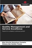 Quality Management and Service Excellence
