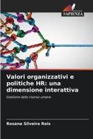 Valori Organizzativi E Politiche HR