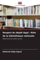 Respect Du Dépôt Légal