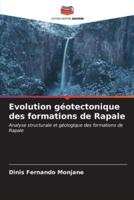 Evolution Géotectonique Des Formations De Rapale