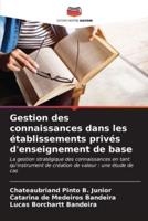 Gestion Des Connaissances Dans Les Établissements Privés D'enseignement De Base