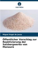 Öffentlicher Vorschlag Zur Reaktivierung Der Salzbergwerke Von Manaure