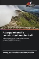 Atteggiamenti E Convinzioni Ambientali