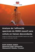 Analyse De L'efficacité Spectrale Du MIMO Massif Sans Cellule En Liaison Descendante