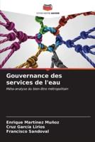 Gouvernance Des Services De L'eau