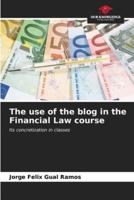 The Use of the Blog in the Financial Law Course