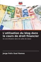 L'utilisation Du Blog Dans Le Cours De Droit Financier