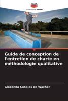 Guide De Conception De L'entretien De Charte En Méthodologie Qualitative