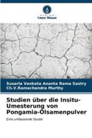 Studien Über Die Insitu-Umesterung Von Pongamia-Ölsamenpulver