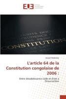 L'article 64 De La Constitution Congolaise De 2006