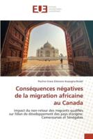 Conséquences Négatives De La Migration Africaine Au Canada