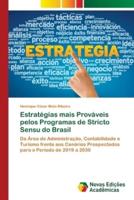 Estratégias Mais Prováveis Pelos Programas De Stricto Sensu Do Brasil