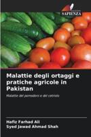 Malattie Degli Ortaggi E Pratiche Agricole in Pakistan