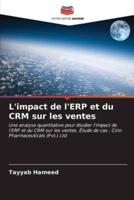 L'impact De l'ERP Et Du CRM Sur Les Ventes