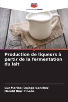Production De Liqueurs À Partir De La Fermentation Du Lait
