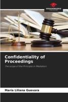 Confidentiality of Proceedings