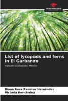 List of Lycopods and Ferns in El Garbanzo