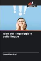 Idee Sul Linguaggio E Sulle Lingue