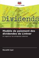 Modèle De Paiement Des Dividendes De Lintner