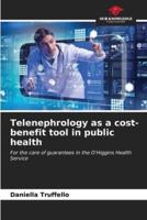 Telenephrology as a Cost-Benefit Tool in Public Health