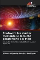 Confronto Tra Cluster Mediante Le Tecniche Gerarchiche E K-Med