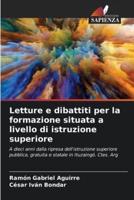 Letture E Dibattiti Per La Formazione Situata a Livello Di Istruzione Superiore