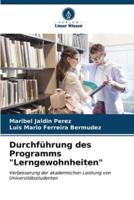 Durchführung Des Programms "Lerngewohnheiten"