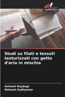 Studi Su Filati E Tessuti Testurizzati Con Getto D'aria in Mischia