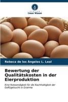 Bewertung Der Qualitätskosten in Der Eierproduktion