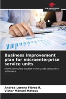 Business Improvement Plan for Microenterprise Service Units