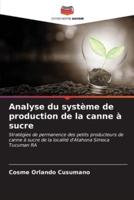 Analyse Du Système De Production De La Canne À Sucre
