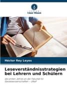 Leseverständnisstrategien Bei Lehrern Und Schülern