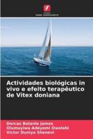 Actividades Biológicas in Vivo E Efeito Terapêutico De Vitex Doniana