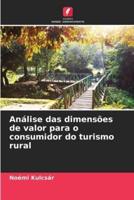 Análise Das Dimensões De Valor Para O Consumidor Do Turismo Rural