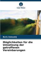 Möglichkeiten Für Die Umsetzung Der Getroffenen Vereinbarungen