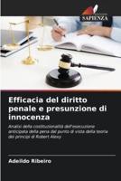 Efficacia Del Diritto Penale E Presunzione Di Innocenza