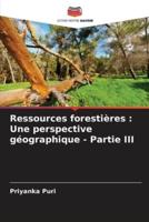 Ressources Forestières