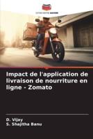 Impact De L'application De Livraison De Nourriture En Ligne - Zomato