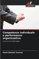 Competenza Individuale E Performance Organizzativa